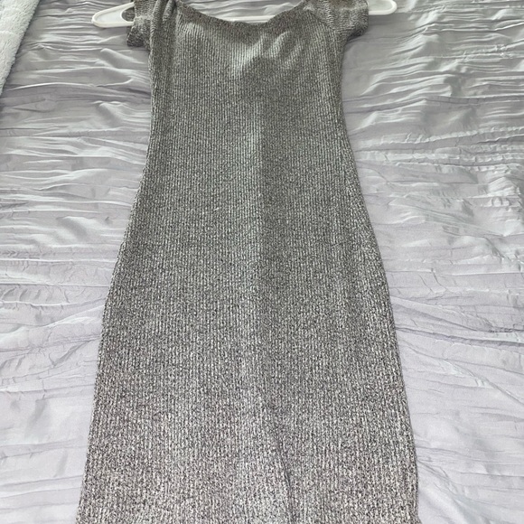 Grey Mini Dress - Picture 3 of 4